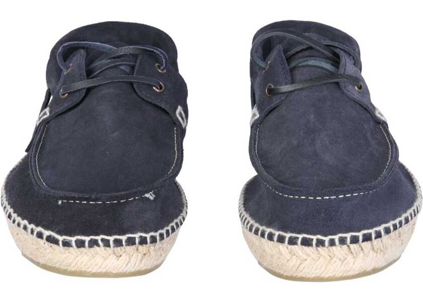 Mocasini Maneb Espadrille Boat BLUE Barbati (BM 9578897) 4