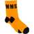 MSGM Socks With Logo ORANGE