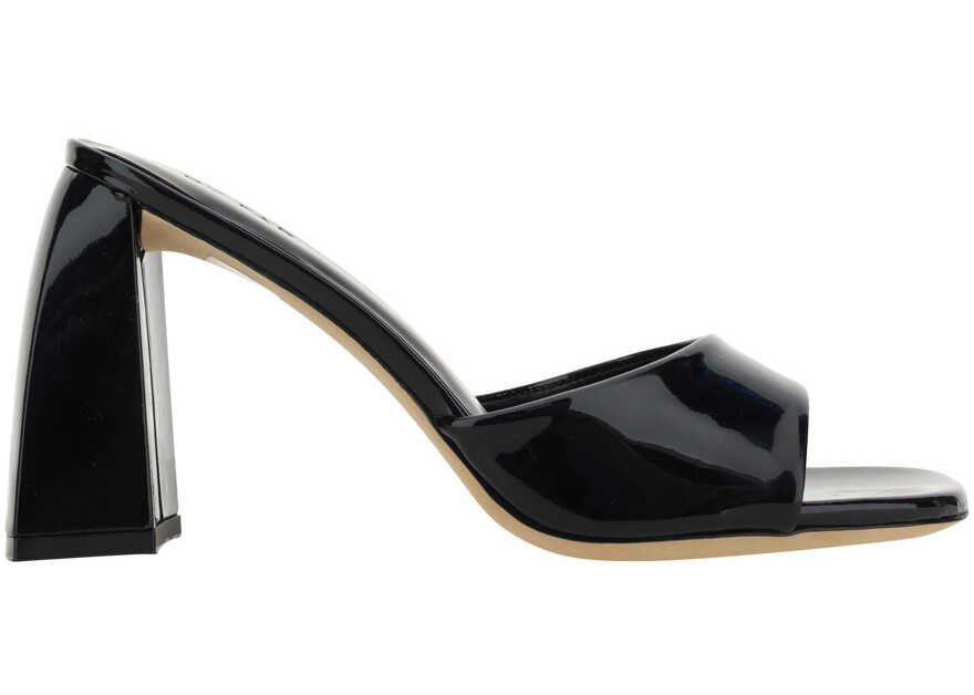 BY FAR Michele Sandals BLACK