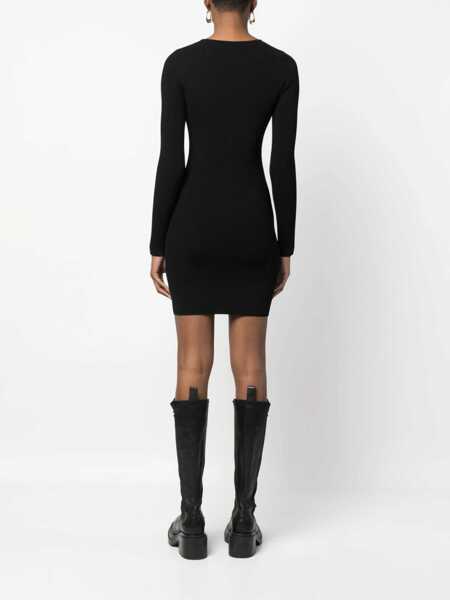 Rochii casual DSQUARED2 Dress Cut Out BLACK Femei (BM 9579674) 4