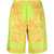 Versace Baroque Shorts 660 GREEN