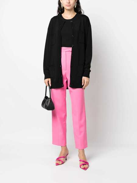 Cardigane Moschino Cardigan With Logo BLACK Femei (BM 9580070) 2