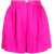 LOVE Moschino Viscose Shorts FUCHSIA
