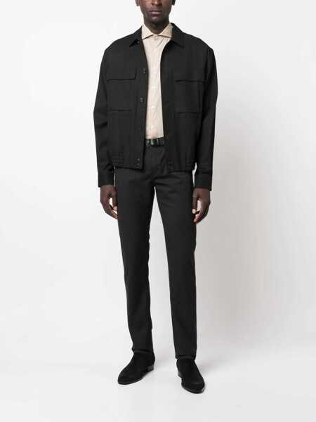 Blugi drepti Hugo Boss Jeans With Logo BLACK Barbati (BM 9581291) 2