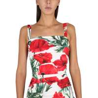 Rochii casual Dama - Rochii casual Dolce & Gabbana Mini Charmeuse Dress MULTICOLOUR Femei (BM 9581435) - B-mall.ro