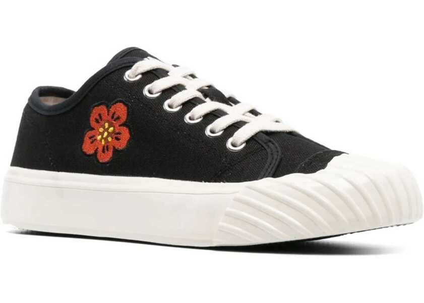 Sneakers Kenzo Sneaker Low Top Kenzoschool BLACK Femei (BM 9581483) 2