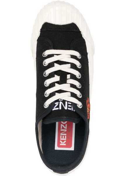Sneakers Kenzo Sneaker Low Top Kenzoschool BLACK Femei (BM 9581483) 4