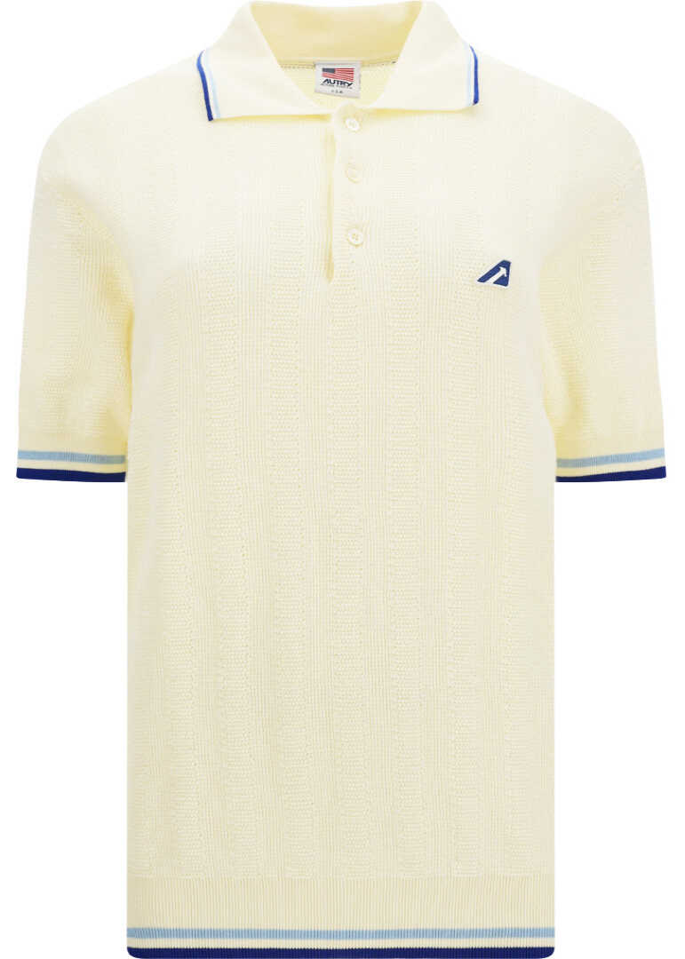AUTRY Academy Polo Shirt WHITE
