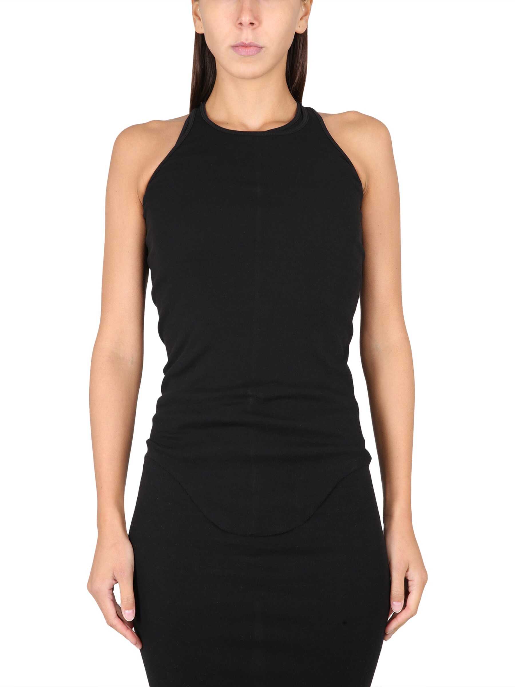 Rick Owens Top Tank Basic BLACK