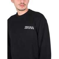 Treninguri pentru Barbati - Treninguri ZEGNA Carbon Sweatshirt BLACK Barbati (BM 9582617) - B-mall.ro