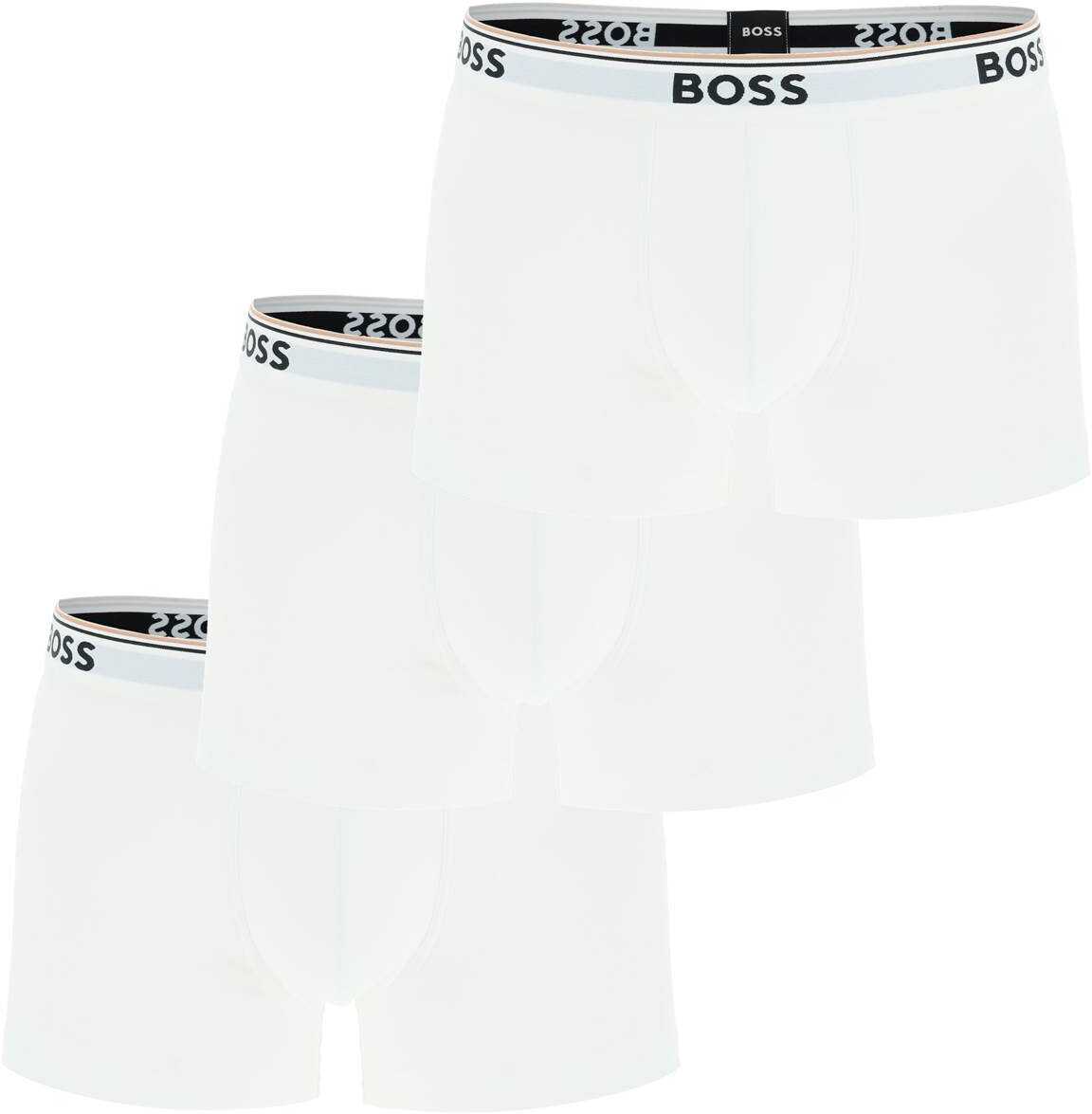 Hugo Boss Tri-Pack Underwear Trunks WHITE