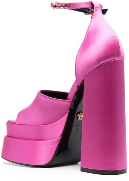 Sandale cu platforma Versace Aevitas Medusa Platform Sandals PINK Femei (BM 9584330) 3