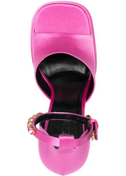 Sandale cu platforma Versace Aevitas Medusa Platform Sandals PINK Femei (BM 9584330) 4