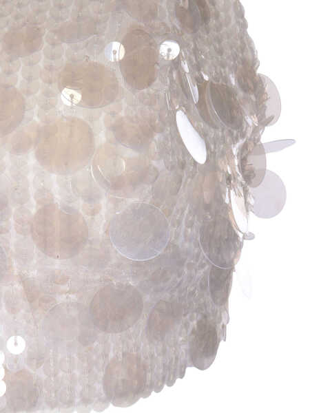 Topuri P.A.R.O.S.H. Sequined top White Femei (BM 9584936) 2