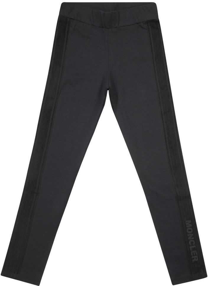 Poze Moncler Girls Cotton Leggings BLACK