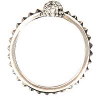 Inele Dama - Inele Alexander McQueen Skull Ring SILVER Femei (BM 9586118) - B-mall.ro