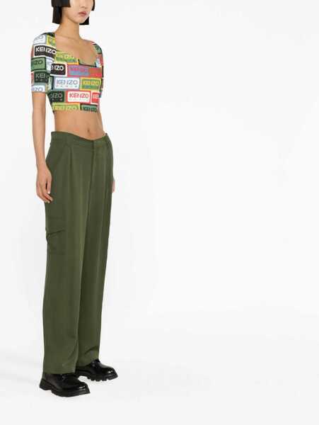 Bluze Kenzo Kenzo Labels Short Top MULTICOLOUR Femei (BM 9586127) 3