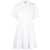 Kenzo Pleated Chemise Dress WHITE