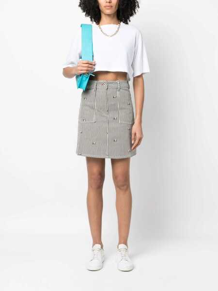 Fuste casual Kenzo Miniskirt With Print DENIM Femei (BM 9586157) 2