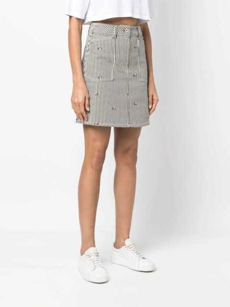 Fuste casual Kenzo Miniskirt With Print DENIM Femei (BM 9586157) 3