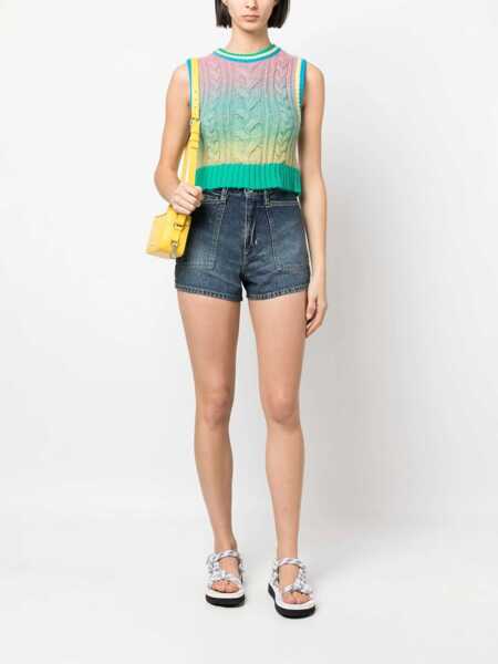 Pantaloni scurti Kenzo Short In Denim DENIM Femei (BM 9586190) 2
