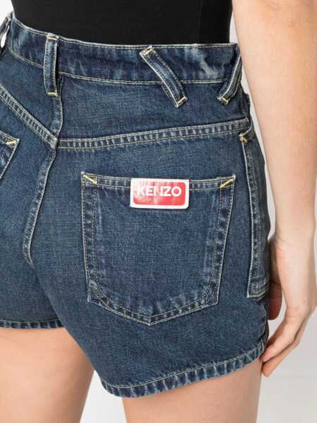 Pantaloni scurti Kenzo Short In Denim DENIM Femei (BM 9586190) 5