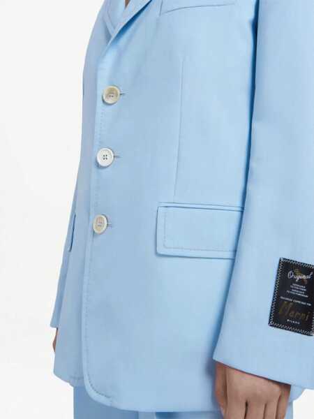 Sacouri Marni Cool Wool Long Blazer AZURE Femei (BM 9586205) 5