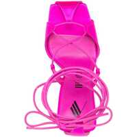 Sandale cu toc THE ATTICO Dama - Sandale cu toc THE ATTICO Adele Lace-Up Pumps FUCHSIA Femei (BM 9586376) - B-mall.ro