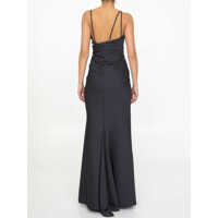 Rochii elegante Dama - Rochii elegante THE ATTICO Melva Long Dress BLACK Femei (BM 9586379) - B-mall.ro