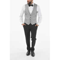 Veste pentru Barbati - Veste costum CORNELIANI Cc Collection V-Neck Cerim.reset Waistcoat Gray Barbati (BM 9586823) - B-mall.ro