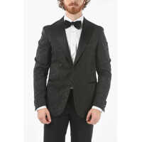 Sacouri elegante Cc Collection Side Vents Peak Lapel Cerim.reward Tuxedo Jack Barbati