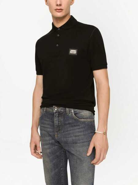 Tricouri Polo Dolce & Gabbana Polo Shirt NERO Barbati (BM 9587699) 5