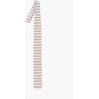 Cravate Striped Linen And Silk Square Tie Barbati