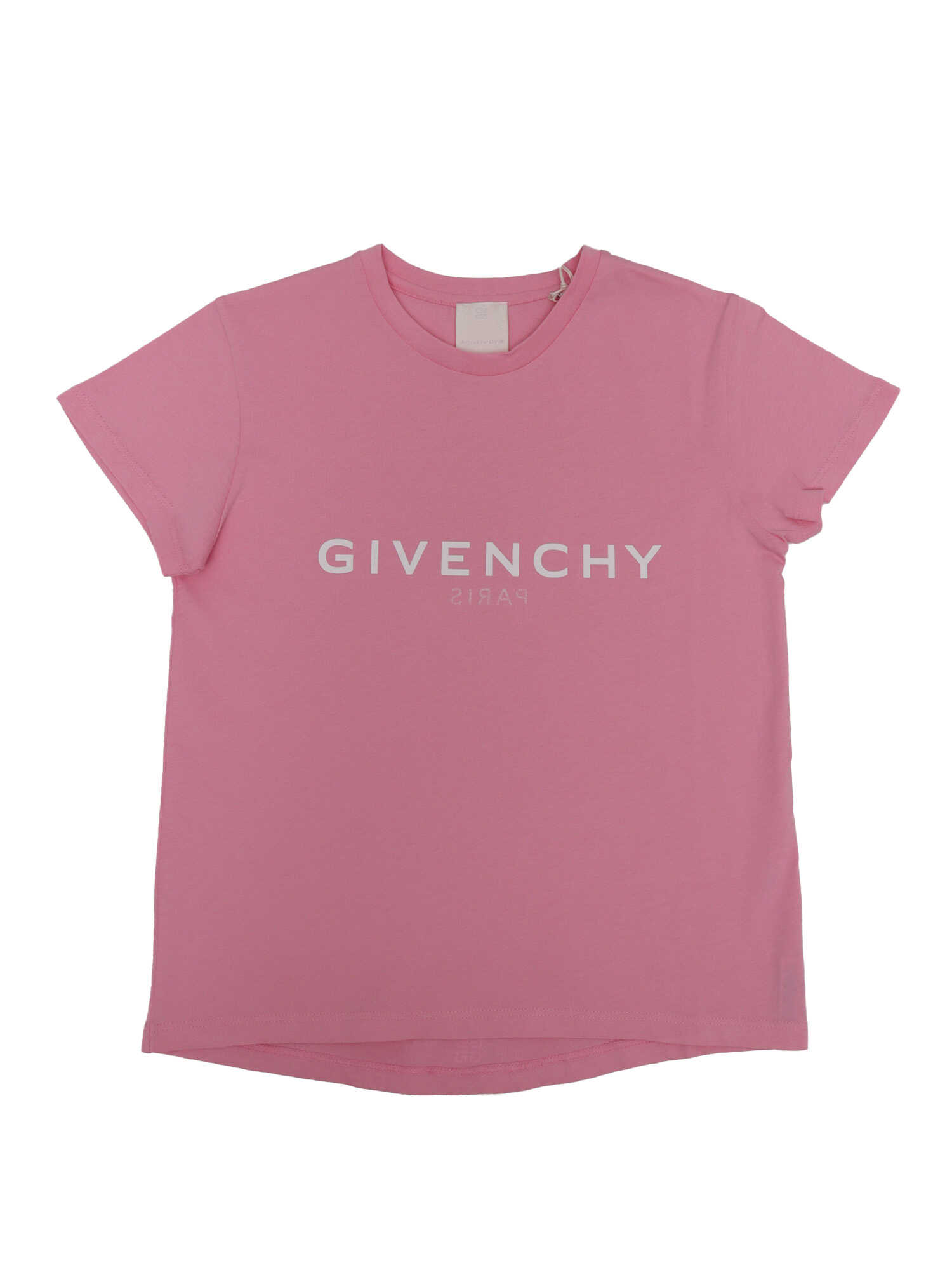 Poze Givenchy Lettering logo T-shirt Pink