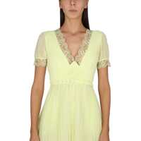 Rochii casual Dama - Rochii casual Self-Portrait Longuette Dress YELLOW Femei (BM 9591467) - B-mall.ro