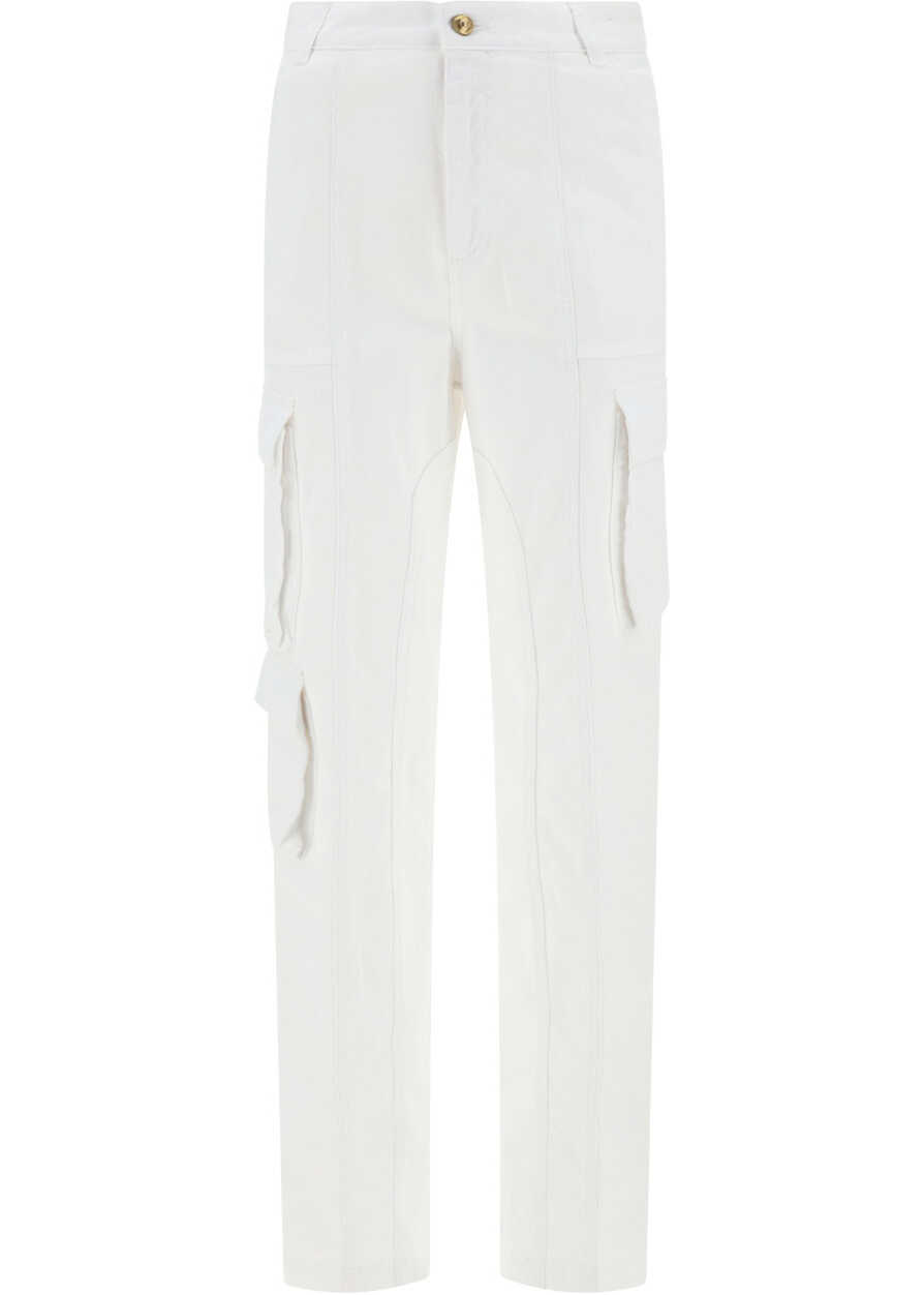 Versace Jeans Couture Bull Fancy Pants WHITE