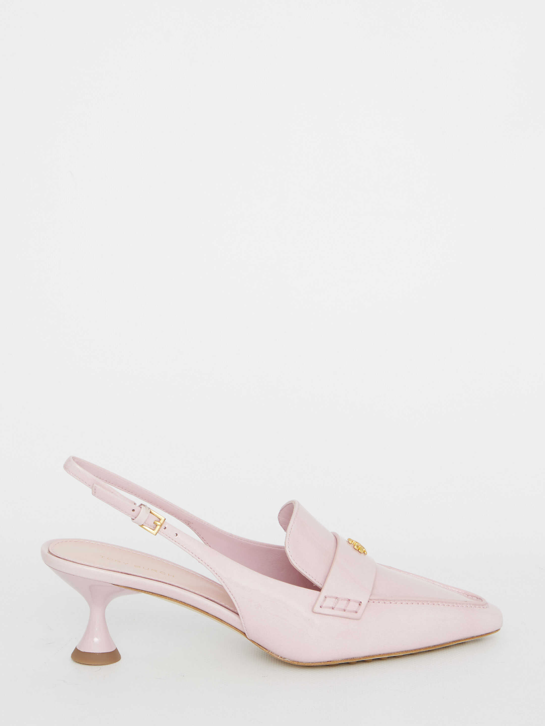 Tory Burch Delicate Logo Slingback Sandals Pink