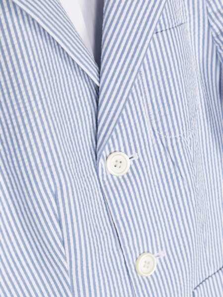 Paltoane Ralph Lauren Seersuck jacket Blue Fete (BM 9591974) 3