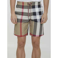 Sorturi de baie Check Swim Shorts Barbati