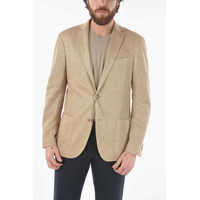 Sacouri Cc Collection Flax Right Patch Pocket 2-Button Blazer Barbati