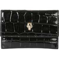 Portofele Card Holder With Skull Femei