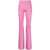 Versace Jacquard Pants With Greek Print PINK