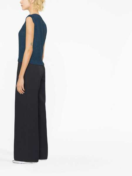 Veste casual Maison Margiela Basket Stitch Sweatshirt BLUE Femei (BM 9601394) 3