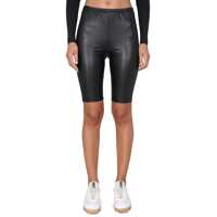 Pantaloni scurti MM6 Maison Margiela Faux Leather Shorts