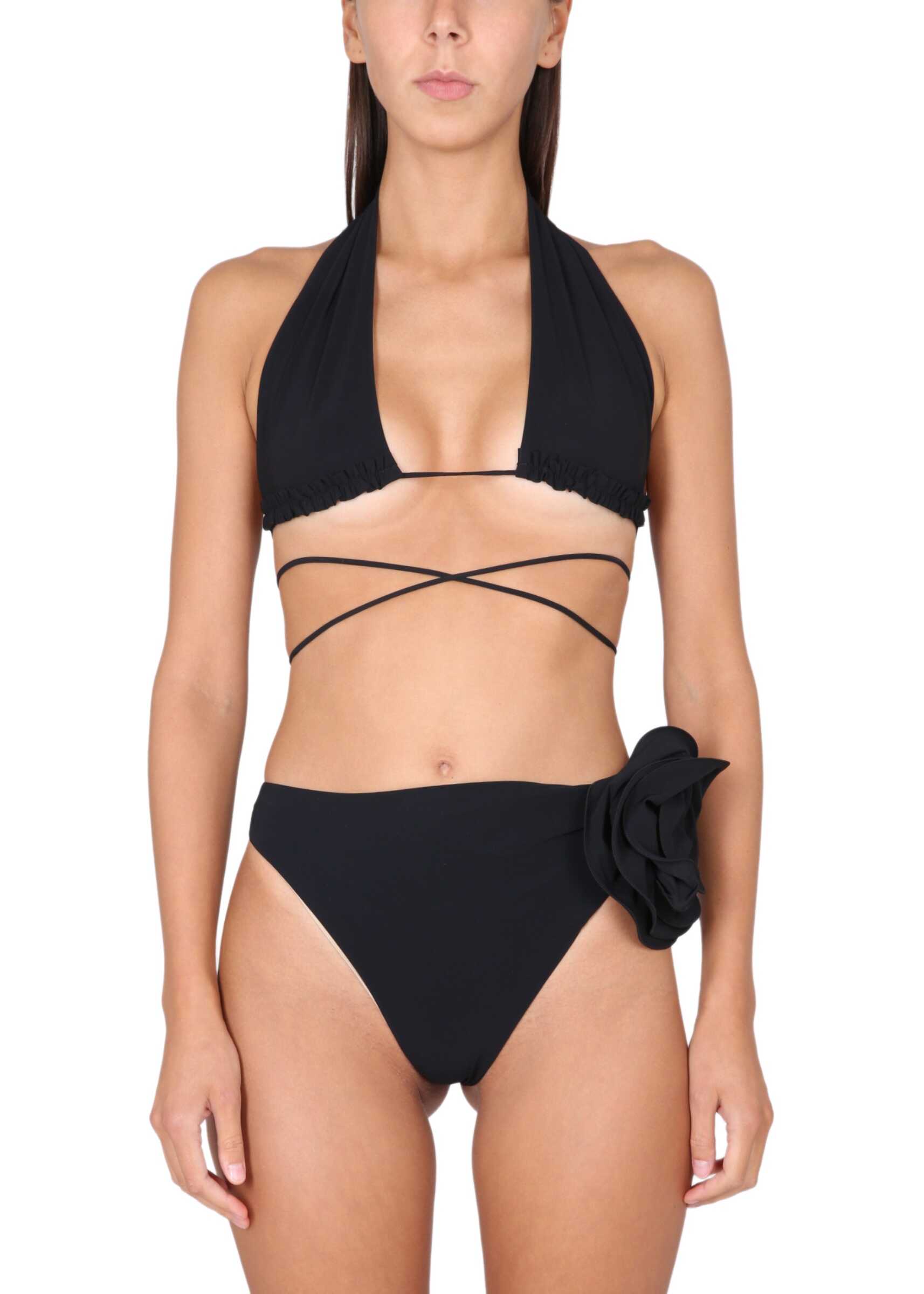 Magda Butrym Top Bikini BLACK