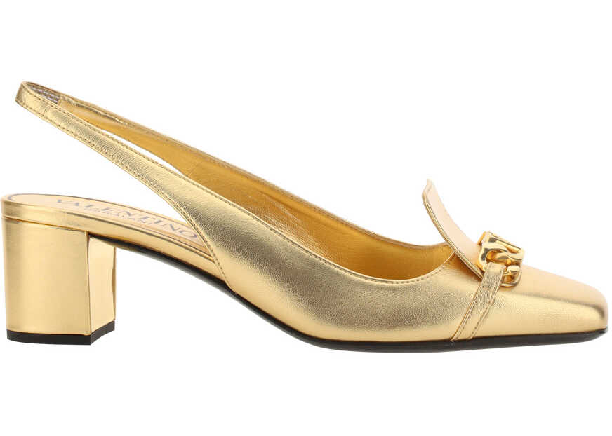 Valentino Garavani Valentino Garavani Slingback Pumps ANTIQUE BRASS/CUOIO