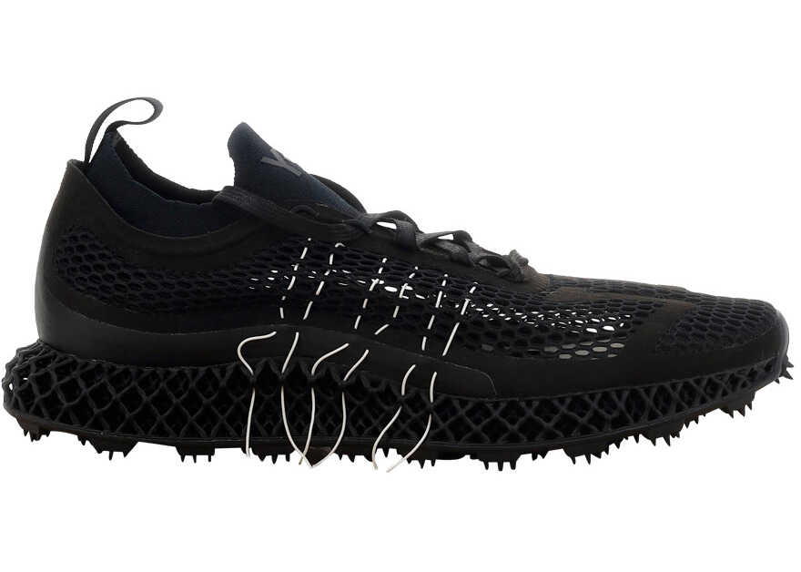 Y-3 Runner Sneakers BLACK/OFF WHITE/BLACK
