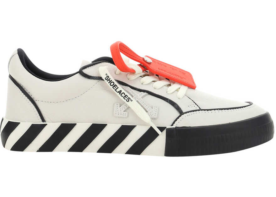 Off-White Low Vulcanized Sneakers WHITE BLAC