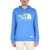 The North Face Sweatshirt With Logo Embroidery BLUE