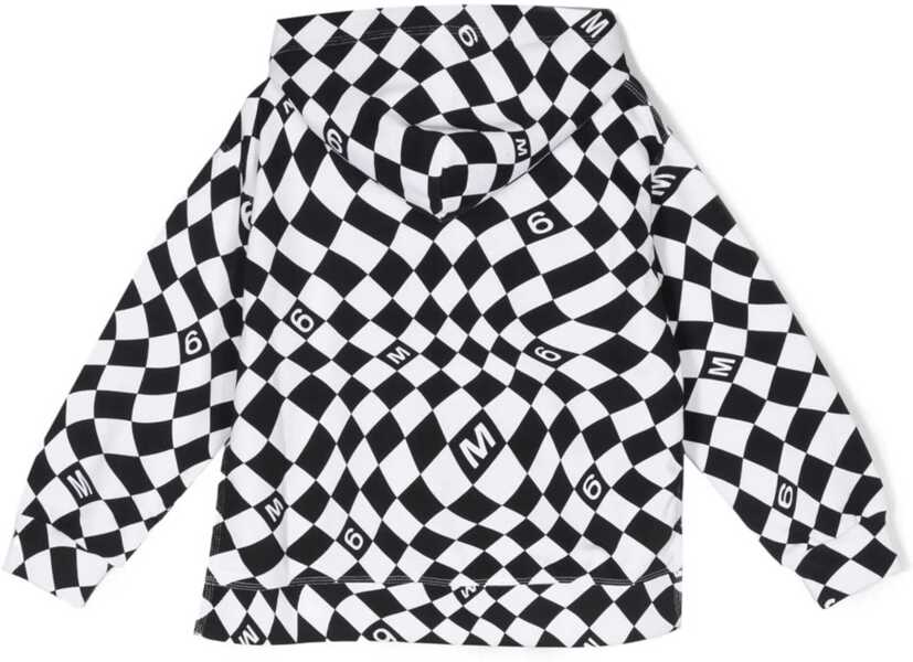 Hanorace MM6 Maison Margiela Optical Sweatshirt MULTICOLOUR Fete (BM 9602921) 2